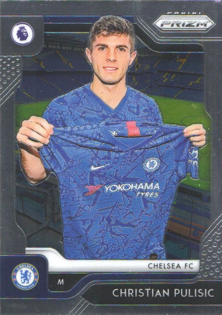 2019-20 Panini Prizm English Premier League Soccer Card #30 Christian Pulisic