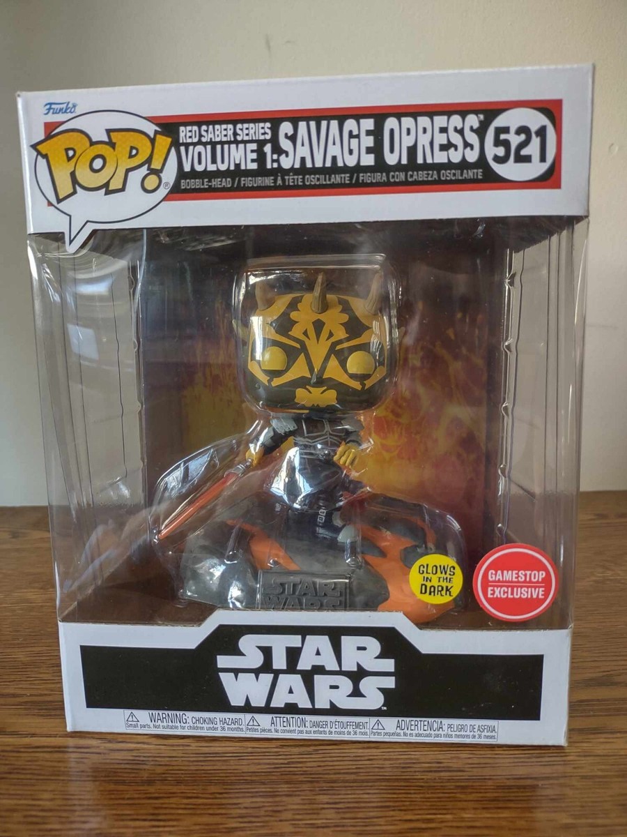 Funko Pop! Deluxe: Star Wars - Red Saber Series Volume 1: Savage