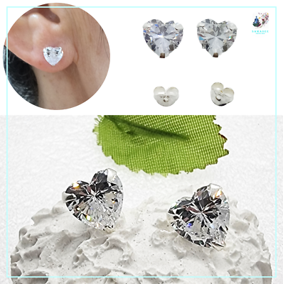 Orecchini A Goccia In Argento 925 Con Cristallo Swarovski A Pera – Finitura Aurora Boreale
