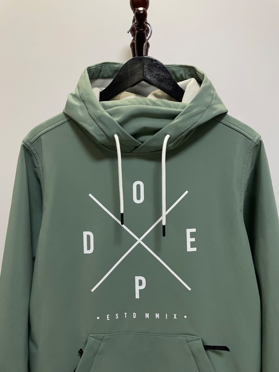 DOPE Snow Yeti 10k Jacket Hoodie Snowboard Ski Anorak Rambler