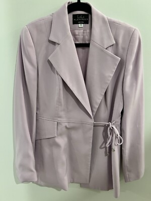 Lulu Alexander New York Purple Blazer Size 4