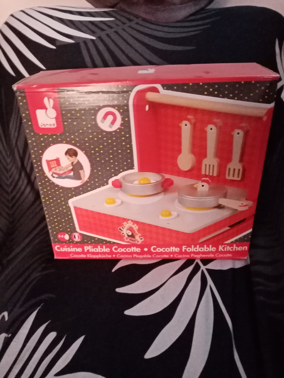 Cuisine pliable Janod bois The French Cocotte cadeau anniversaire