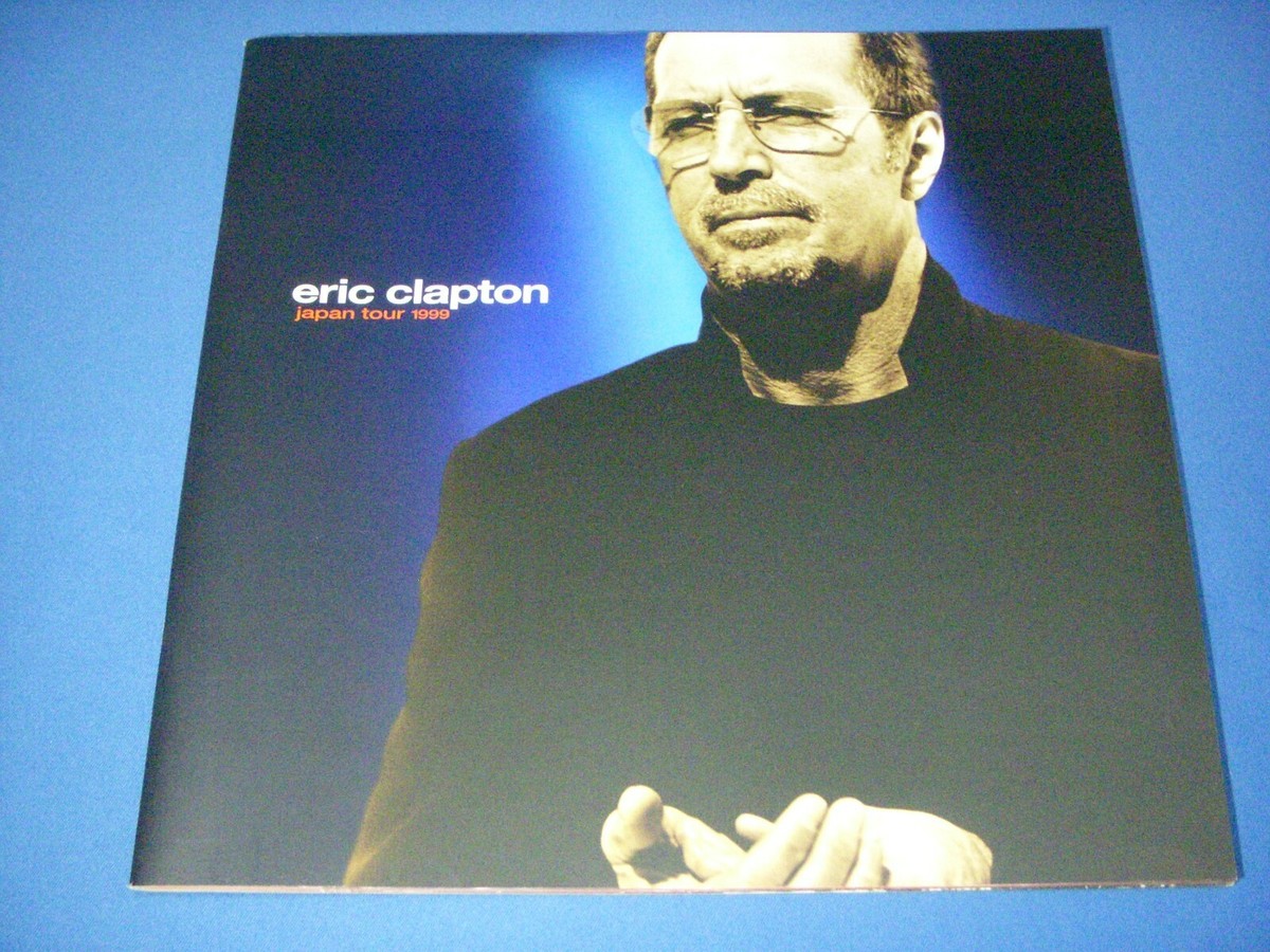 Eric Clapton Set of 4 Japan Concert Tour Program 1990 1993 1997
