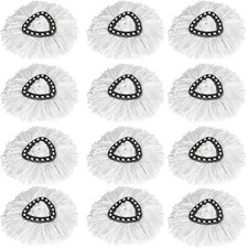 2-12 Pcs Replacement Microfiber Mop HEAD For O-Cedar Spin Mop Refills Easy Clean