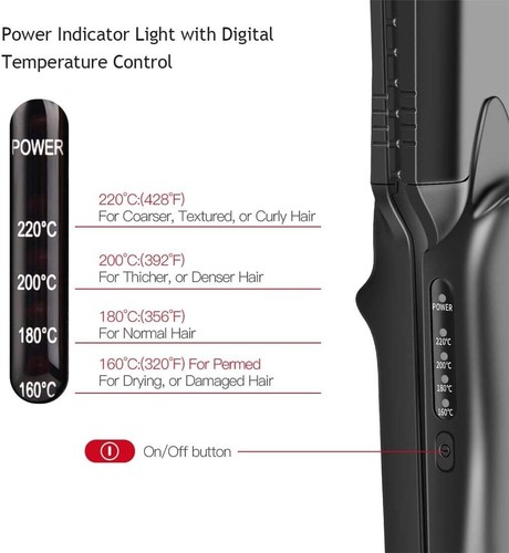 4 in 1 Haarglätter Keramik Multistyler für alle Haartypen - Bild 7 von 12