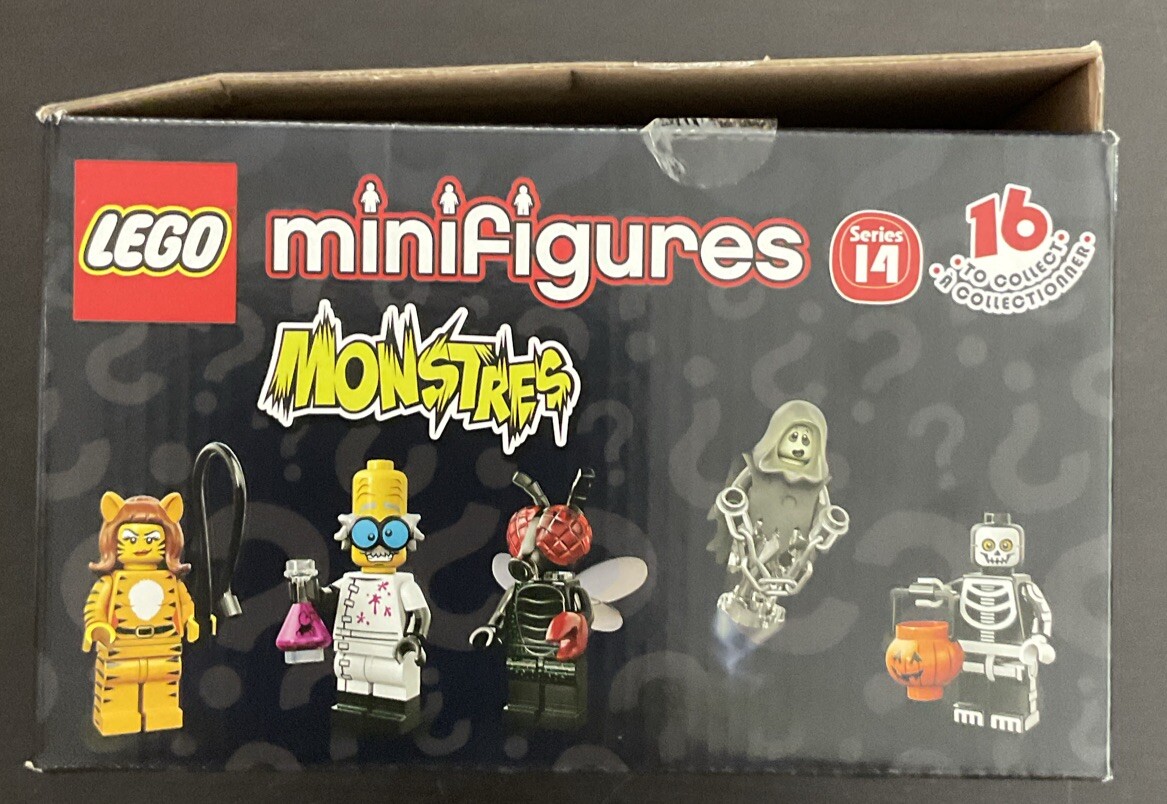 LEGO Series 14 Monsters EMPTY RETAIL BOX Collectible Minifigures