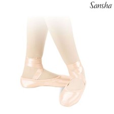 Sansha Soft Toe Pointe Shoe Pink
