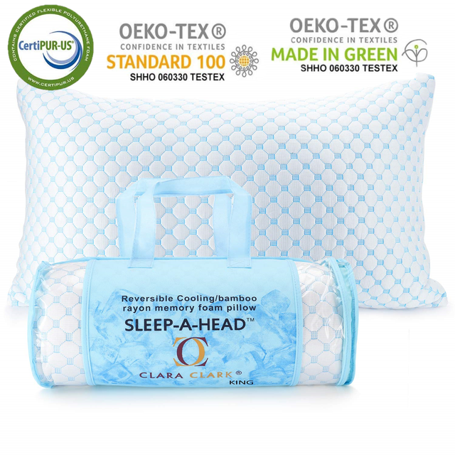 Serta Cooling Gel Memory Foam Classic Pillow Online