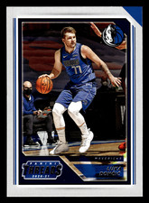 2020-21 Panini Chronicles Threads Luka Doncic #82 Dallas Mavericks Card