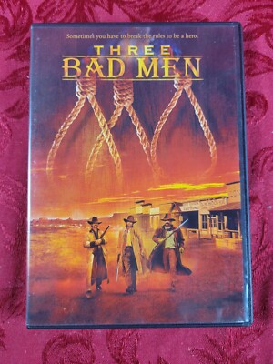 THREE BAD MEN (2005) ThinkFilm, Chris Gann, Mike Moroff, George Kennedy