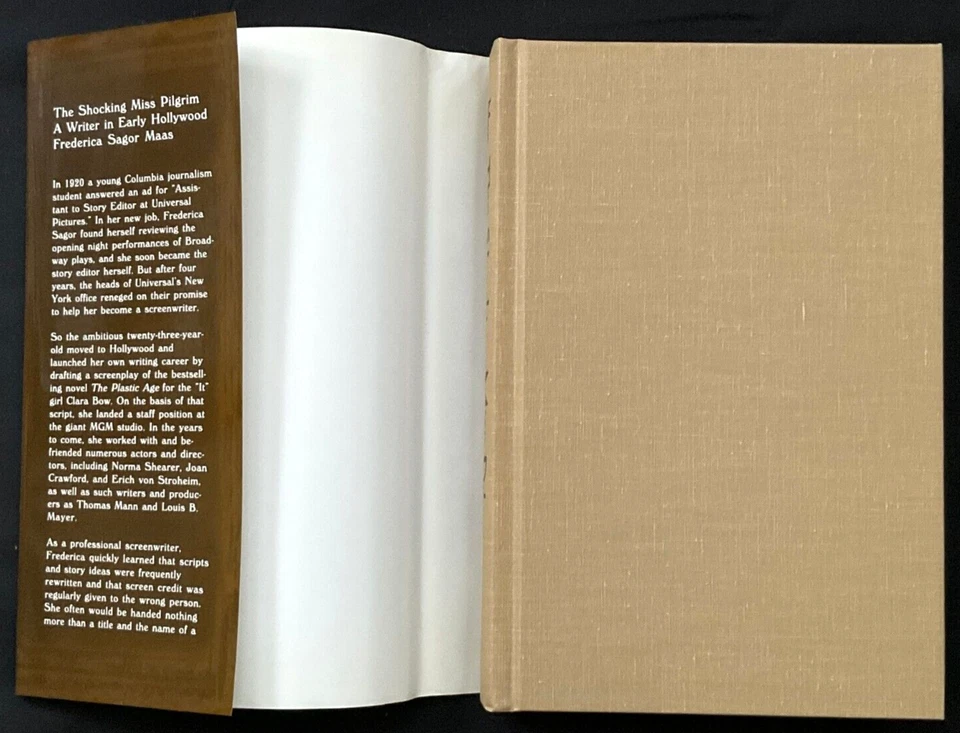 The Shocking Miss Pilgrim, Frederica Maas SIGNED, 1st Ed., Hardcover (1999) RARE - Image 2 of 4