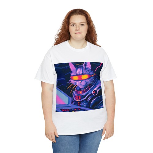 Vintage Style Video Game T Shirt Cat Pet Lover Gift Retro Graphic Tee Colorful - Picture 18 of 23