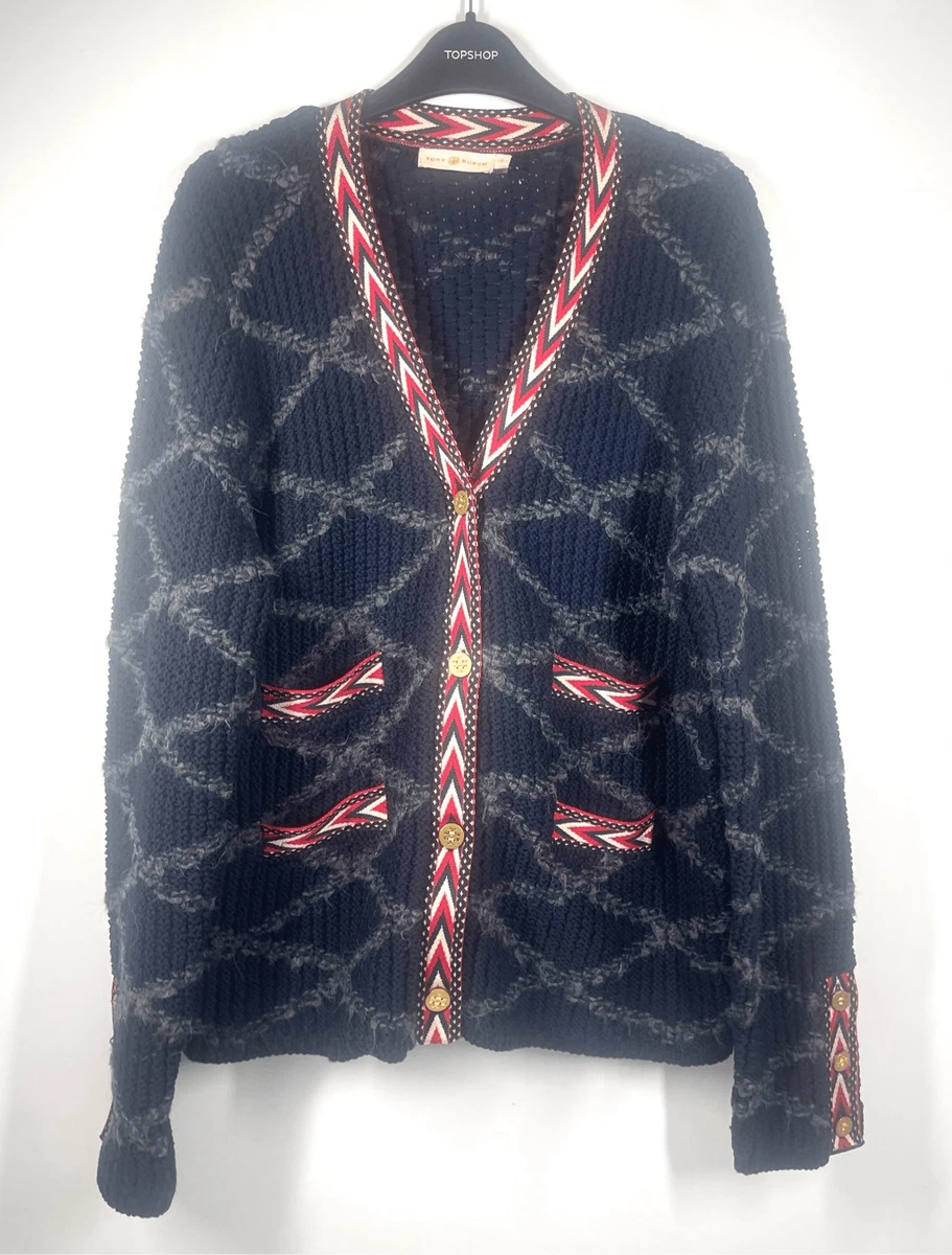 Tory burch tweed clearance cardigan