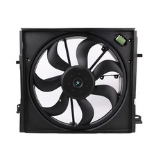 Radiator Cooling Fan Assembly - Compatible with 2.0L Nissan Rogue Sport Qashq...