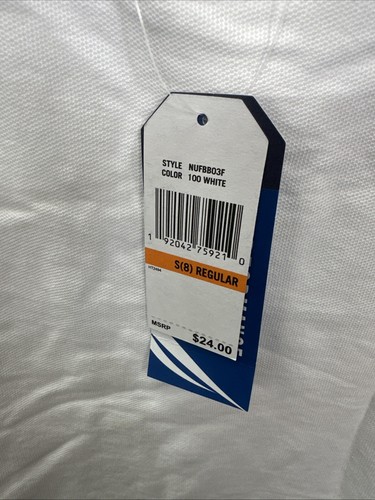 Nautica School Uniform Pole White Sz S/P (8) - Picture 8 of 13