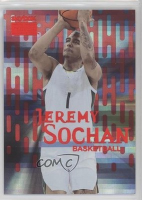 2022 Skybox Metal Universe Champions Star Rubies Jeremy Sochan Rookie RC 0k2b