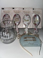 10 PCS Bridal Wedding Bachelorette ACCESSORIES BUNDLE - Bride  Bridesmaids