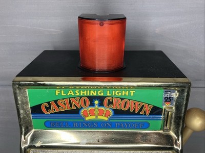 Vintage Waco Casino Crown Novelty Slot Machine 25 Cents Japan