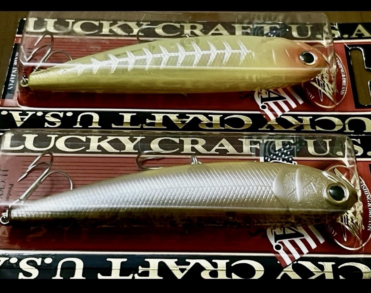 2 Lucky Craft Sammy 115 F Walking Topwater Lures IMPACT YELLOW/HIGAI - NEW - Image 3