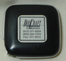 Vintage Tape Measure Pocket Tool Old Advertising DieCraft Co. Minnesota