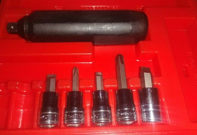 #ad SNAP ON 208EPIT 3 8 IMPACT DRIVER SET CASE USED VERY LITTLE L@@K FREE SHIPPING $145.95