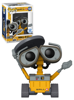 Funko POP! Disney Wall-E #1120 Wall-E (With Hubcap) - Limited Funko Shop Exclusi