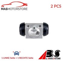 RADBREMSZYLINDER TROMMELBREMSE PAAR HINTEN ABS 63660 2PCS P FÜR SMART FORFOUR