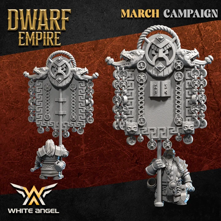 grande bannière nain- DWARF EMPIRE - Photo 1/1