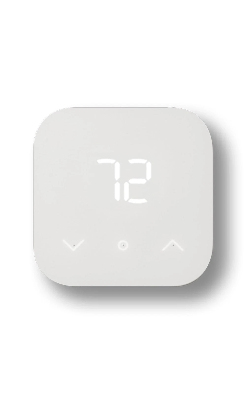 Amazon Smart Thermostat – Save money and energy - Works with 1 Pack, WHITE