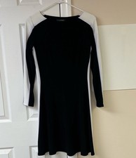 LAUREN Ralph Lauren Black and White Two Tone Dress Women’s Size 4