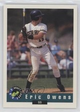 1992 Classic Draft Picks Eric Owens #121 08vd