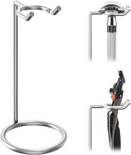 Linkidea Stainless Steel Razor Stand, Deluxe Men's Tall - silver, Silver