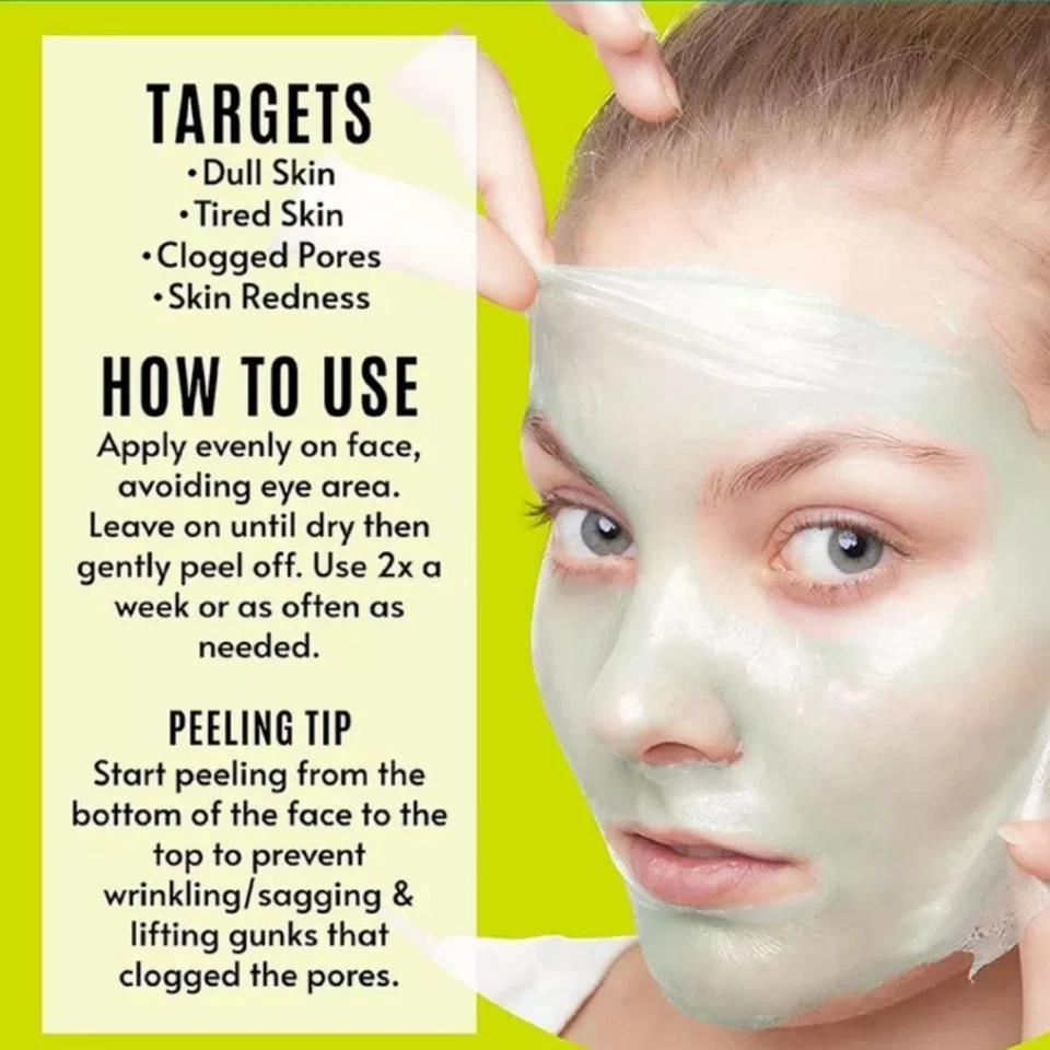 1件装Freeman再生黄瓜去皮凝胶面膜175毫升柔软美丽皮肤 — 第 3/4 张图片