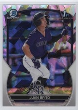 2023 Bowman Chrome Prospects Atomic Refractor Juan Brito #BCP-77 0v6i