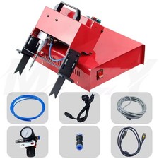 Pneumatic Dot Peen Marking Machine for Metal Round Pipe VIN Code Mark 100 20mm