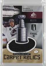 2024 SP Game Used 2022 Stanley Cup Carpet Relics 9/24 Darcy Kuemper #SCC-19 8mm