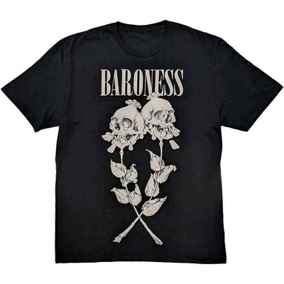 Baroness 'Razor Bloom' (Schwarz) T-Shirt NEU