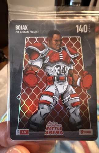 BOJAX PSA Bo Jackson Battle Arena Giveaway p24 Brawl Factory Sealed Card