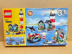 LEGO 31051 CREATOR Lighthouse Point w/ Light Brick & Orca 3 in 1 NEW SEALED