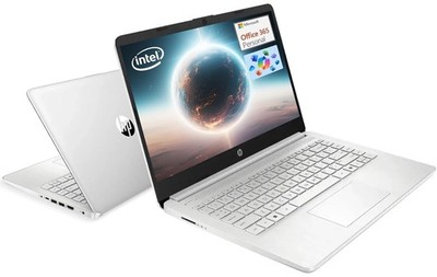 HP 14 Thin&Portable, Laptop Intel Celeron N4500, 4GB DDR4 64GB eMMC Win 11 Home