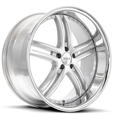 XIX Wheels X15 20x10 Silver Machine with SS Lip (4pcs) A2