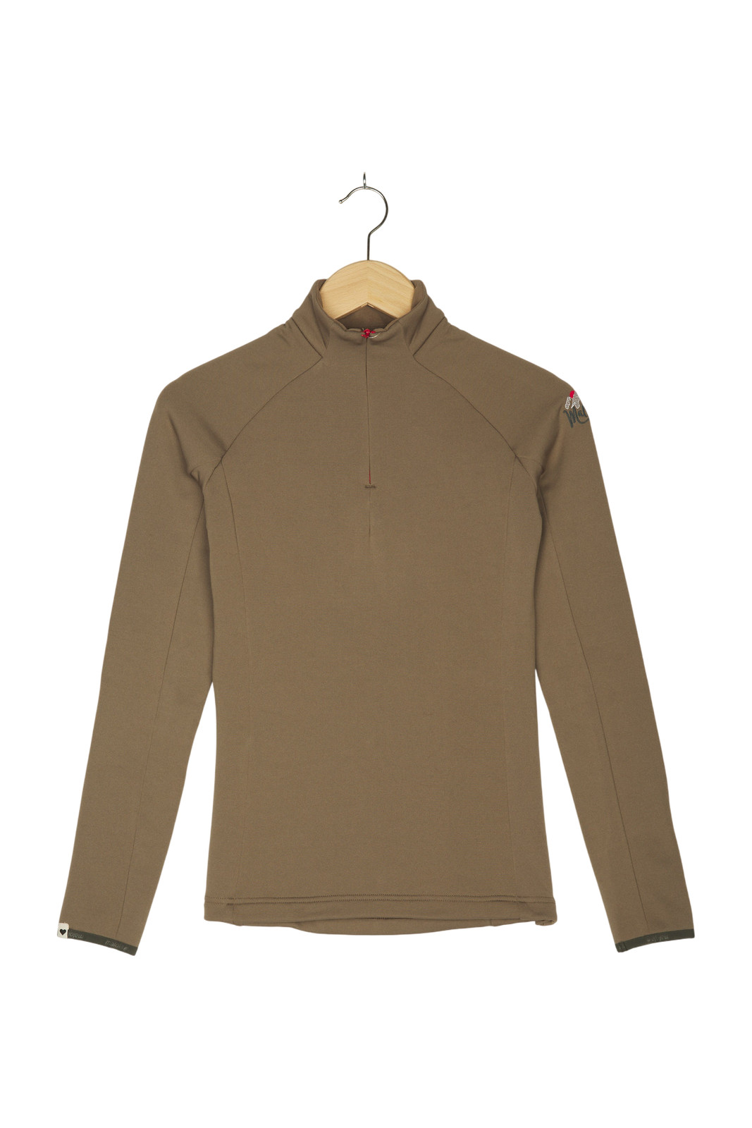 Малоха Лайбахм Мультиспортивная майка с длинным рукавом Damen Fleecepullover бежевого цвета 8090₽
