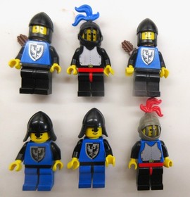 Lego Vintage LL Black Falcons Castle #6074-Fortress-100% w/minifigs  (1986)