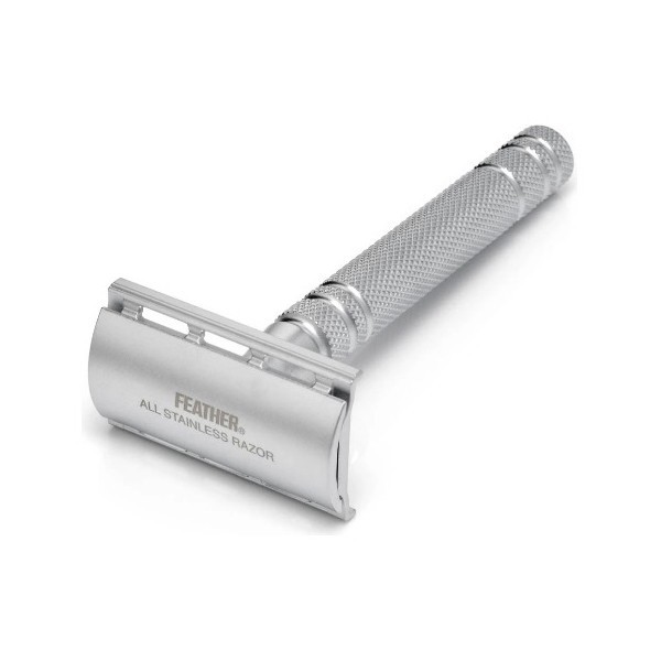Feather AS-D2 All Stainless Steel Double Edge Safety Razor