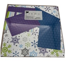 Creative Memories Cheerful Winter Additions 12x12 Scrapbook Kit Paper Stickers