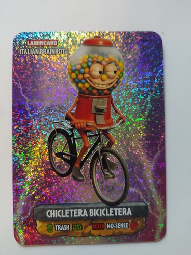 LAMINCARD ITALIAN BRAINROT MULTIVERSE - VENDITA CARTE SINGOLE - Photo 34/165