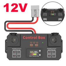 12V Power Distribution Box With 2 Sockets + 4 Anderson + 4 USB + 2 PD Outlets