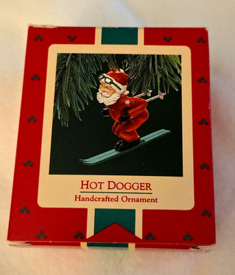 Hallmark Keepsake Ornament-HOT DOGGER-1987- with box
