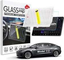 CLEAR Tempered Glass Screen Protector for Tesla Model 3/Y 15.4 In Highland 2024