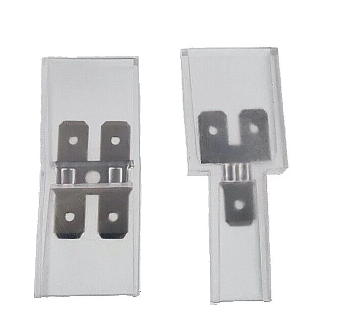 Gehäuse Stecker SET 2,8mm Flachsteckhülsen – Steckverbinder Mit Crimpanschluss, ONPIRA